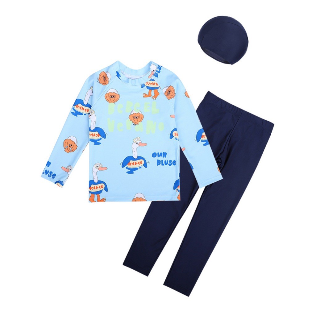 MAMA ชุดว่ายน้ำเด็กชาย เสื้อแขนยาว+กางเกงขายาว รุ่น5311