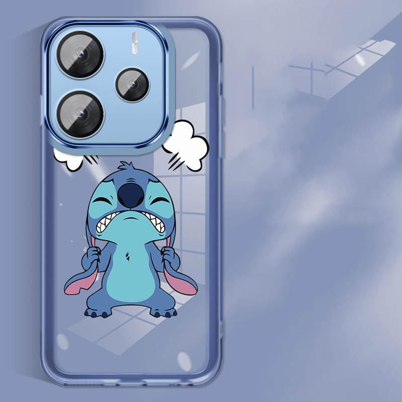 Xiaomi Redmi Note 14 Pro+ 5G Note14 Pro 5G Full Camera Cover Fury Stitch Angry Monster Crystal Candy Case เลนส์เกราะป้องกัน