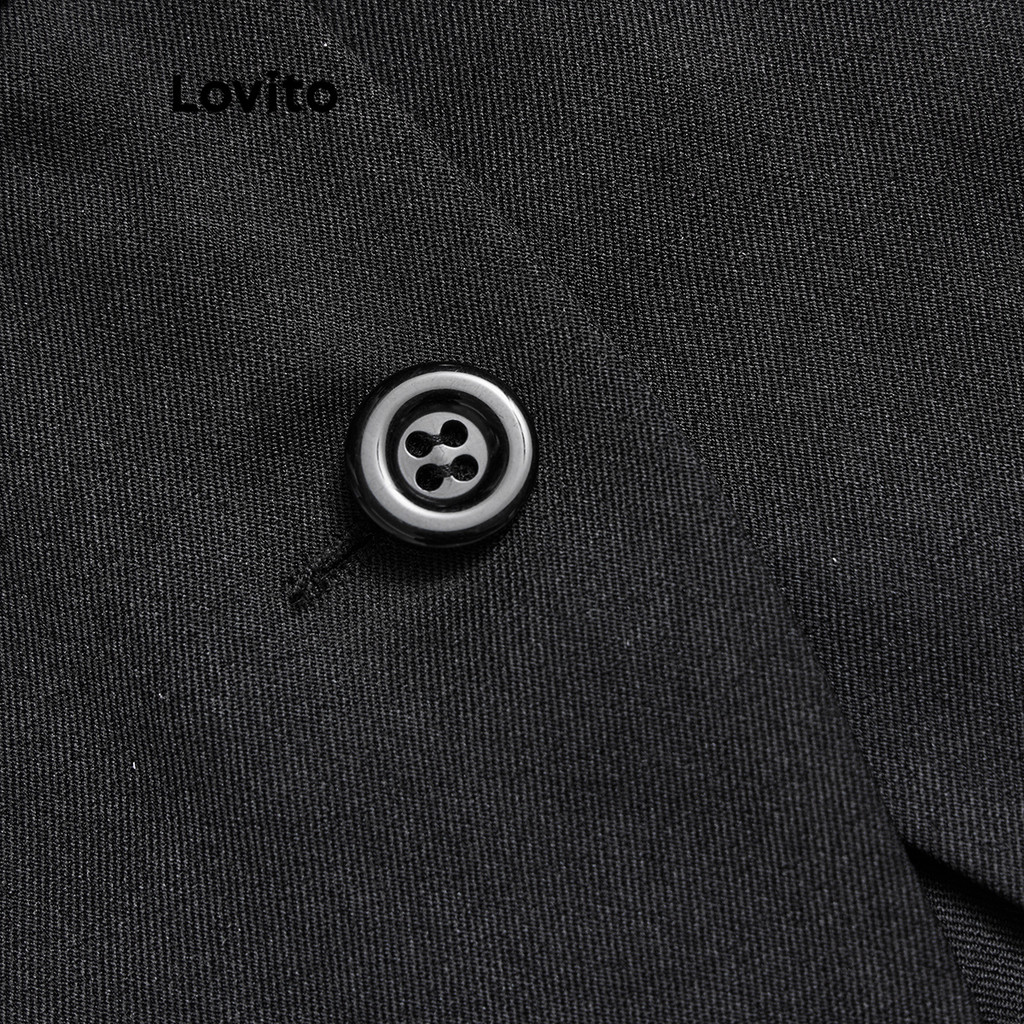 Lovito เสื้อกล้ามลําลอง เสื้อกล้ามกระดุมสีพื้นสําหรับผู้หญิง L67AD036 (สีขาว) ราคา ถูกที่สุด ดีลบีเคเค แกลเลอรีภาพที่ 6