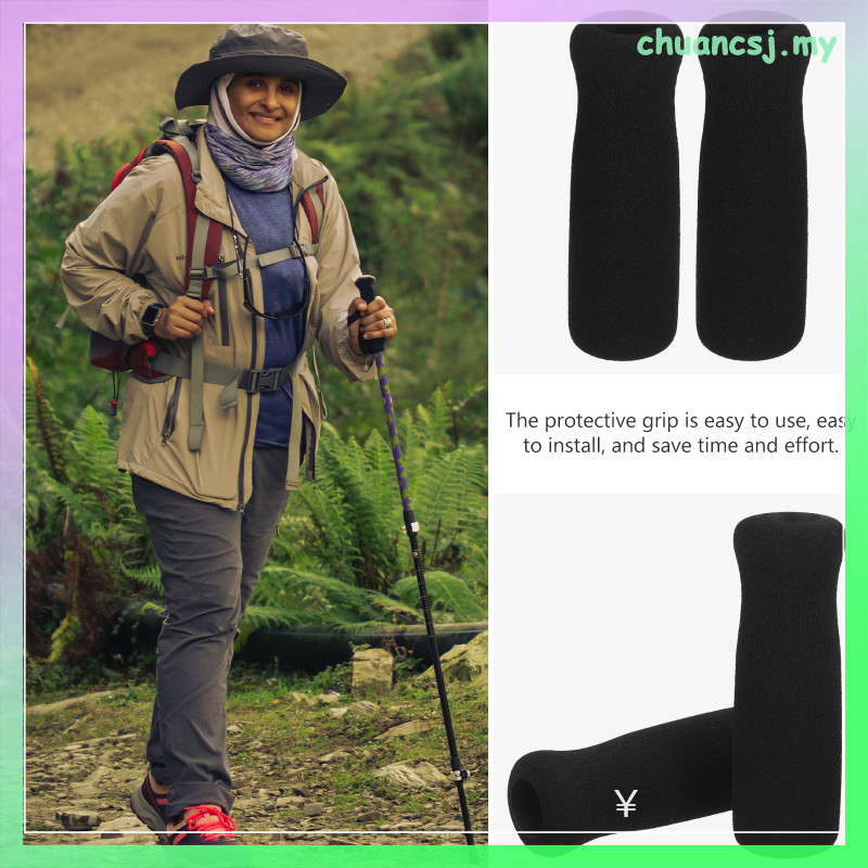 Walker Pads สําหรับ Crutches โฟมฟองน้ํา Hand Grips Walking Aids จับ Stick อาวุโส Anti-skid Wraps เด็ก Elder Handlebar 4 ชิ้น chuancsj - รูปที่ 3