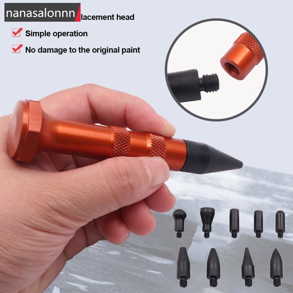 นานาส| Universal Car Dent Repair Dings Removal เครื่องมือ Hil Bulge Remover Tap Down ปากกาอัตโนมัติแ