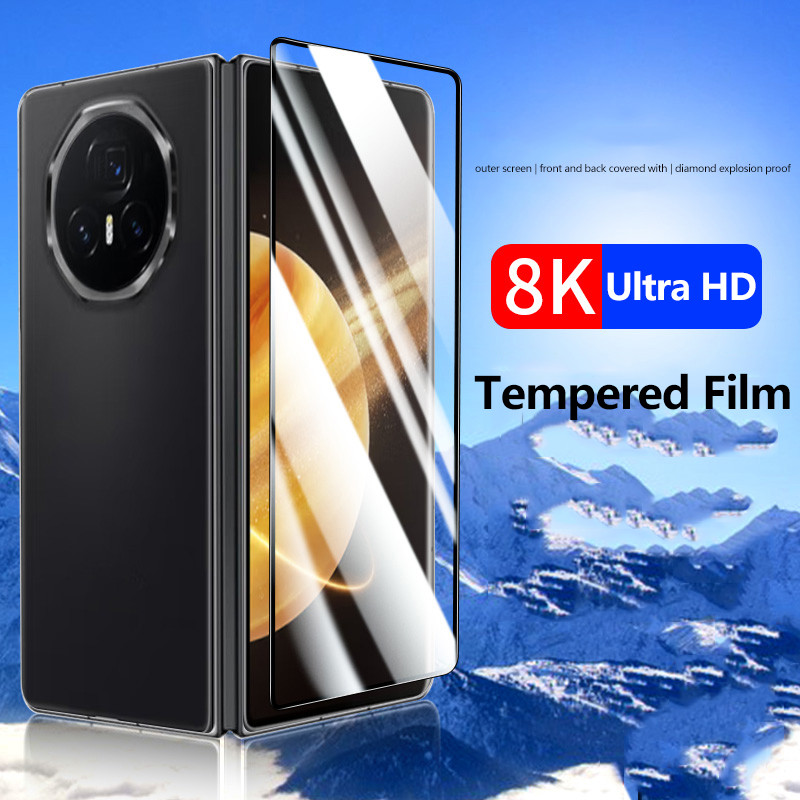 9H กระจกนิรภัยป้องกันหน้าจอสําหรับ Honor Magic V3 Vs3 V2 RSR Anti Scratch Clear ฟิล์มป้องกัน