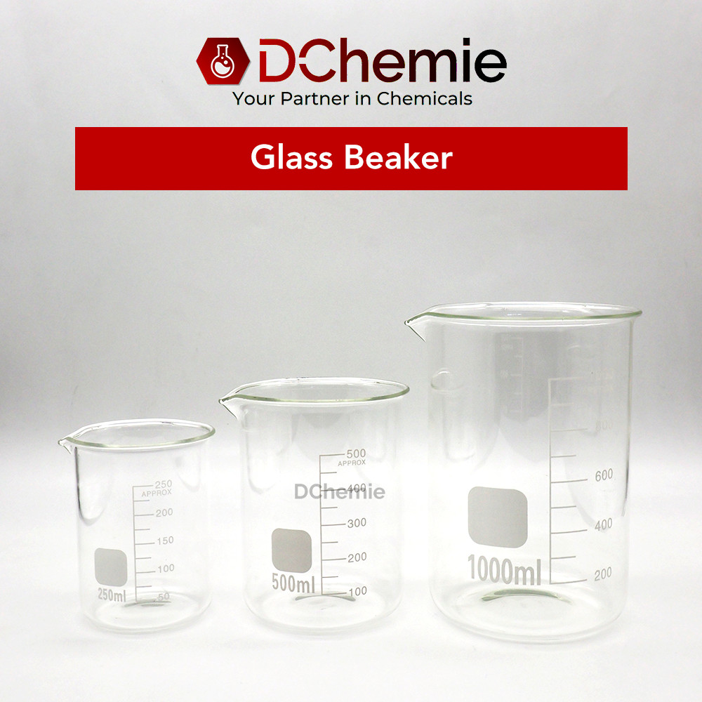 แก้วบีกเกอร์ - 50mL/100mL/250mL/500mL/1000mL