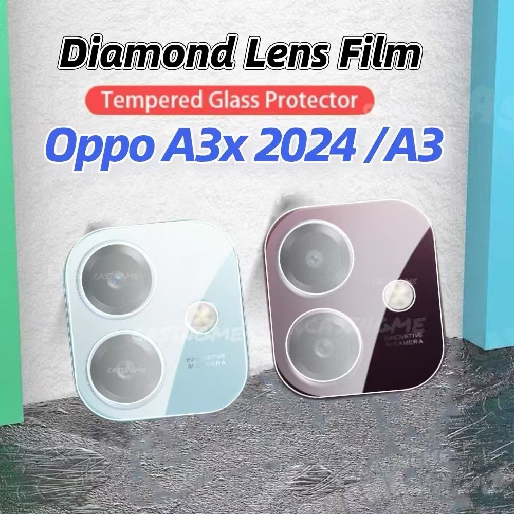 HD ฟิล์มกันรอยกล้องสําหรับ ฟิล์มกระจกกันรอย เลนส์กล้อง เต็มเลนส์ Oppo A5X A5Pro A3X A3 สำหรับ ออปโป้ A3X