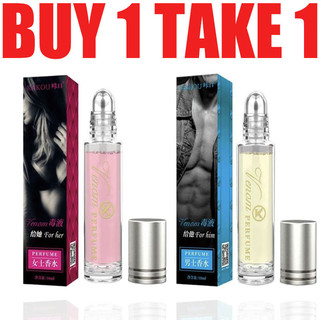 【BUY 1 TAKE 1】2PCS Roll-On Perfume Pheromone Men Women 10ML Men Attract Women New Perfume
