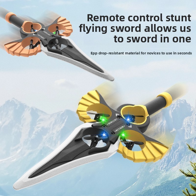 RC Flying Sword Blade Fighter Stunt Roll ของเล่นบิน