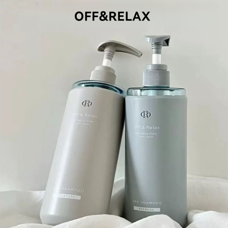 OFF&RELAX แชมพู หรือน้ำมัน ควบคุมการทำความสะอาดล้ำลึก แชมพู ดูแลเส้นผม