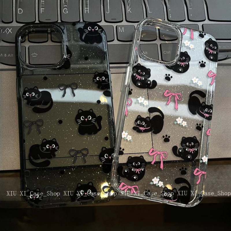 💌 Bov💌เคสไอโฟน เข้ากันได้กับ iPhone 17PROMAX 15ProMax 14plus 13Pro iPhone 12 11 XSMAX XR 7Plus กรณีนุ่มน่ารัก-HLGTSF5