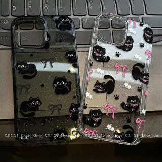 💌 Bov💌เคสไอโฟน เข้ากันได้กับ iPhone 17PROMAX 15ProMax 14plus 13Pro iPhone 12 11 XSMAX XR 7Plus กรณีนุ่มน่ารัก-HLGTSF5