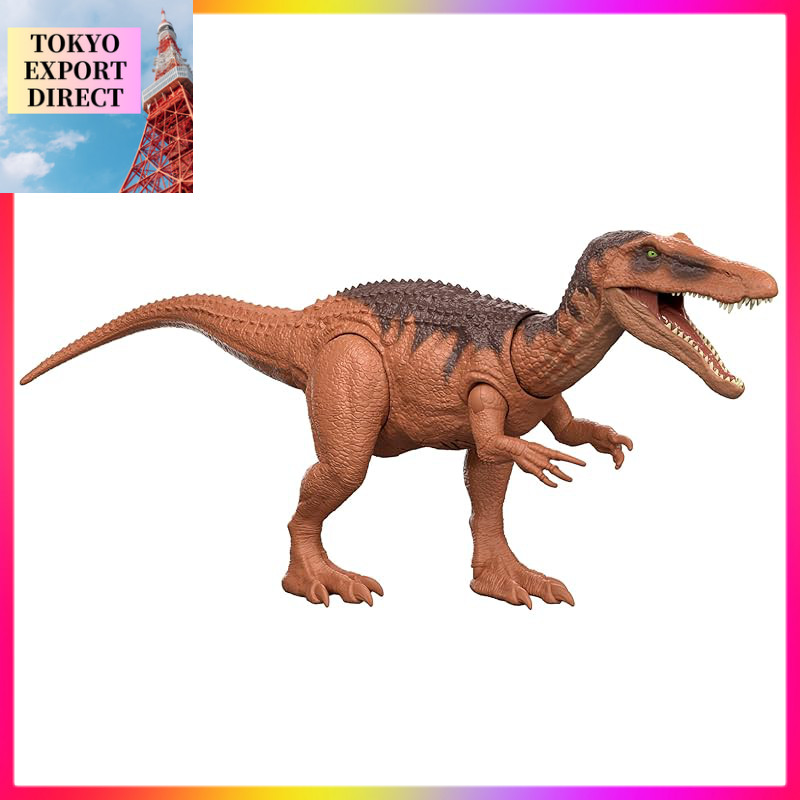 Mattel Jurassic World Action Figure - Roaring Baryonyx, Children’s Dinosaur Toy, Movable, Large, App