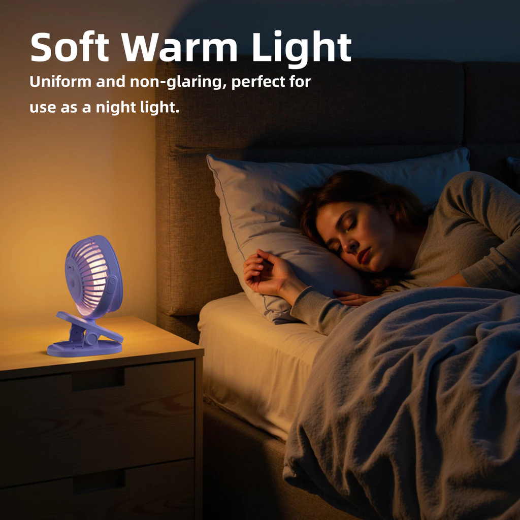 GOOJODOQ Clip Fan with Light thumbnail 6