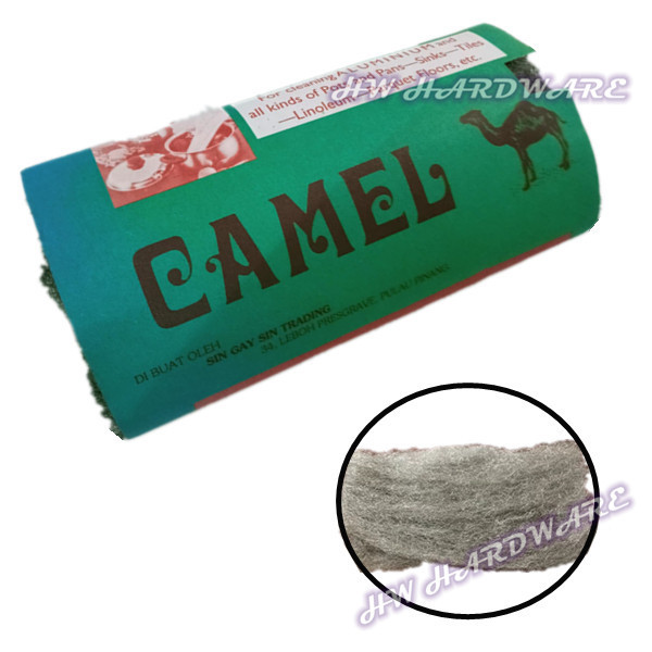 CAMEL BRAND Super Fine Steel Wool / Bulu Keluli - 25g