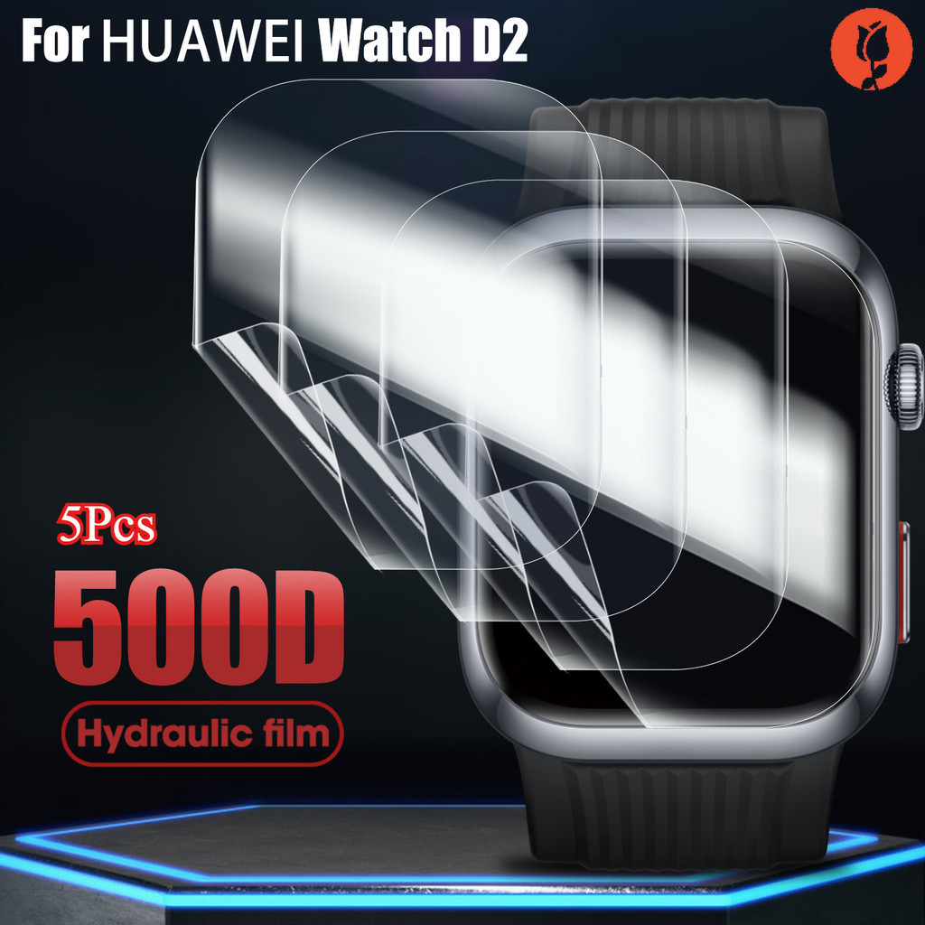 ทนต่อการขีดข่วนทนทานสําหรับ Huawei Watch GT5 Composite PMMA + PC Film - สมาร์ทวอทช์ความละเอียดสูง D2 ฟิล์มไฮโดรเจล TPU