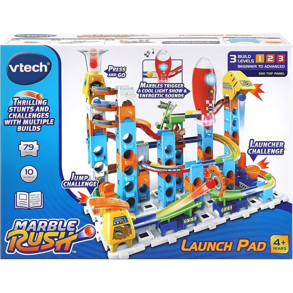 VTECH MARBLE RUSH LAUNCH PAD ของเล่นโมดูลยานอวกาศอิเล็กทรอนิกส์
