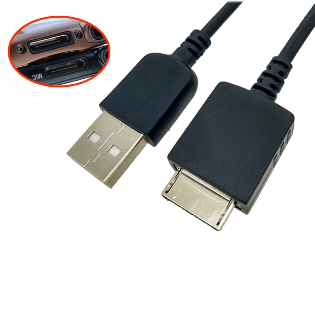 Yafexhm USB Sync Data Cable สําหรับ Sony สําหรับ Walkman NW-A55 A56 A57 NW-A35 A45 NW-ZX300 ZX300A