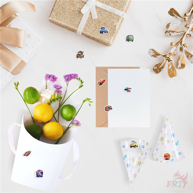 ❉ รถแข่งคิว. สติ๊กเกอร์รางวัลเด็ก ❉ 500 ชิ้น/ม้วน DIY ไดอารี่ Scrapbooking ป้ายซีล Decals