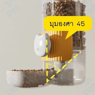 INPET ที่ให้อาหารสัตว์เลี้ยง ให้น้ำติดกรง ที่ให้น้ำ/อาหารแบบแขวนกรง สําหรับสุนัข แมว กระต่าย