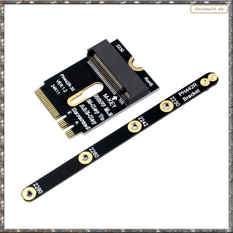 [LHY] อะแดปเตอร์ WiFi M.2 M.2 WiFi ถึง Nvme SSD อะแดปเตอร์ PCIe4.0 ถึง M2 NGFF คีย์ A+E การ์ด WiFi R