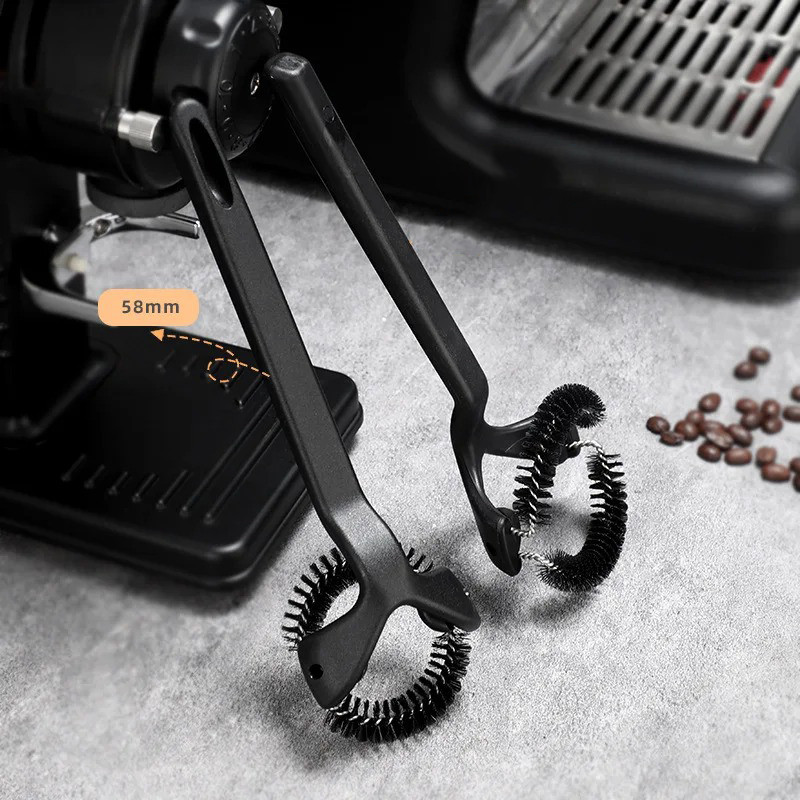 MESIN YUAN Espresso Machine Head Group Brush 58mm - Y5