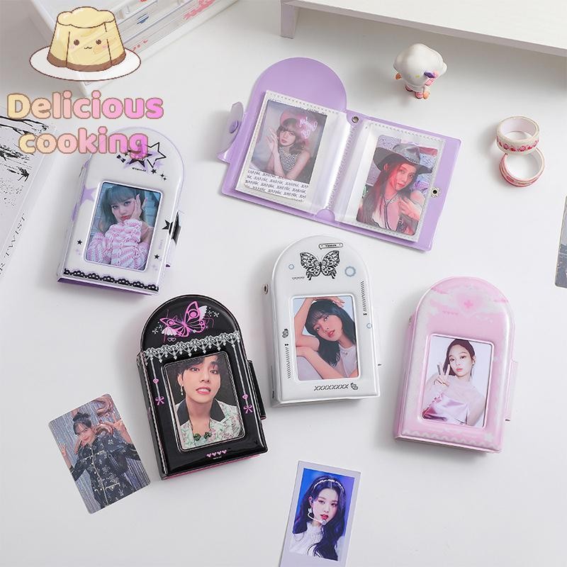 [ทําอาหารแสนอร่อย] Korea Ins Collect Book Photocard Album Instax Photo Album การ์ด Lomo KPOP Album [