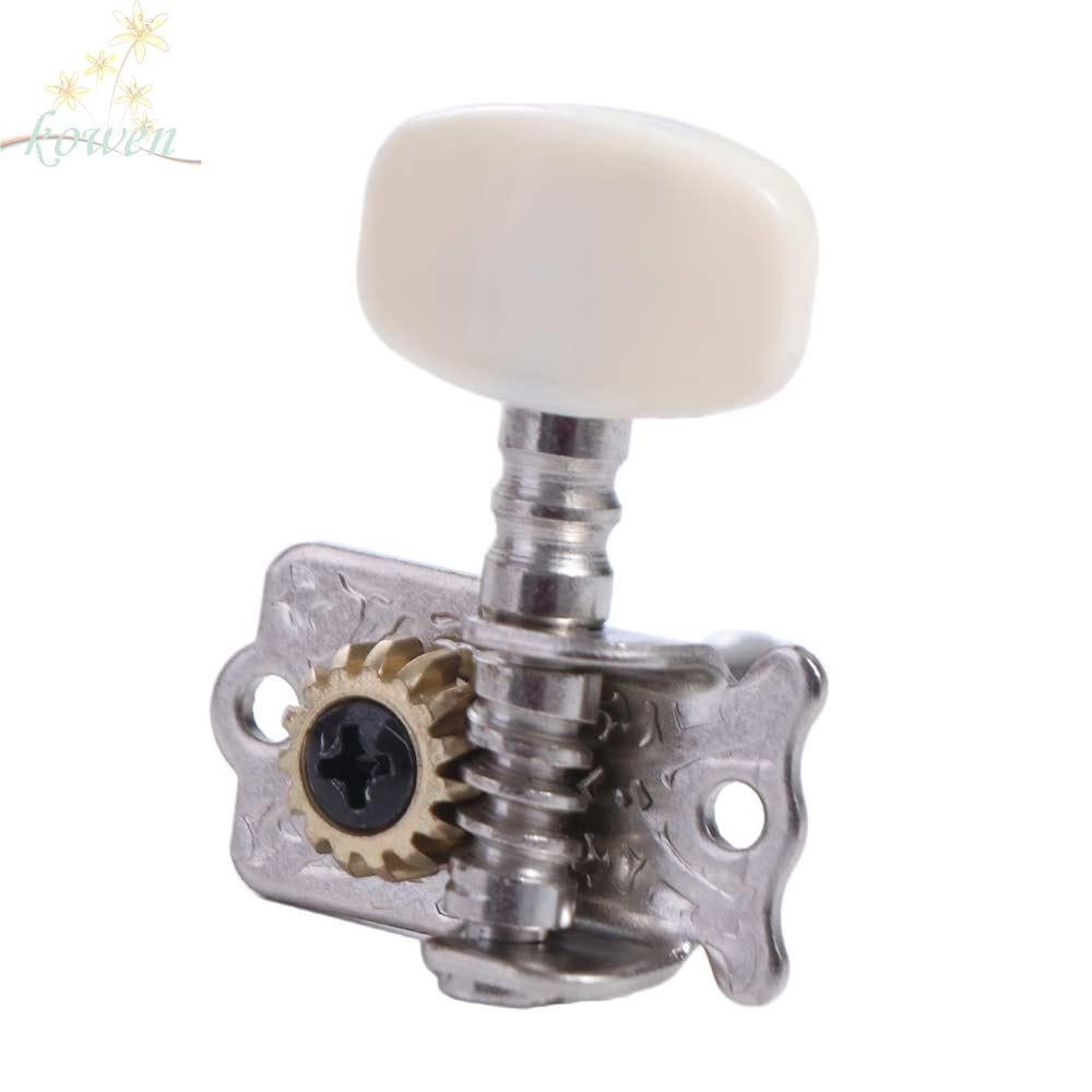 โคเวน กีตาร์อะคูสติกจูนเนอร์หมุดสําหรับกีตาร์พื้นบ้านรูปไข่ปุ่มสตริงแกนปรับแต่งลูกบิดบนไขลานกลไกชิ้นส่วนกีตาร์ลูกบิดจูนคีย์กีตาร์ปุ่มสตริง