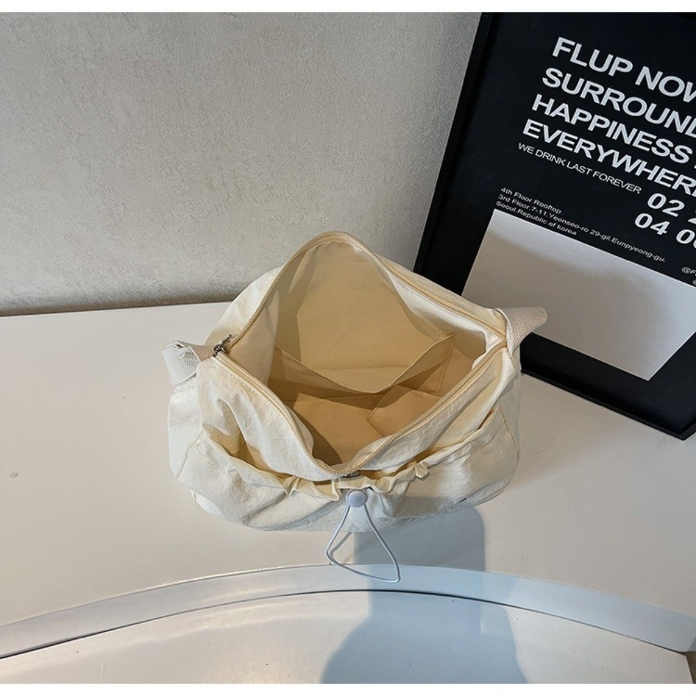 HAVADE กระเป๋าถือแบบโทตขนาดใหญ่ ทำจากไนลอนและแคนวาส มีสายรัดเปิดปิด และช่องใส่เหรียญสำหรับผู้หญิง - รูปที่ 3