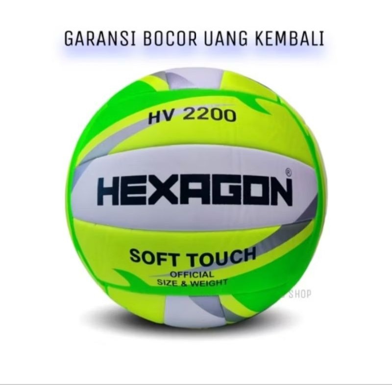 [PREMIUM ORIGINAL] Original Grade A HEXAGON Volleyball Soft PREMIUM Quality Volleyball Tournament Vo