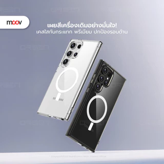 [ส่งไว] Moov CS02 เคส Samsung S26 Ultra S25 Edge S24 Plus 24 23 22 Z Flip 7 Z Fold 7 6 5 4 เคสซัมซุง
