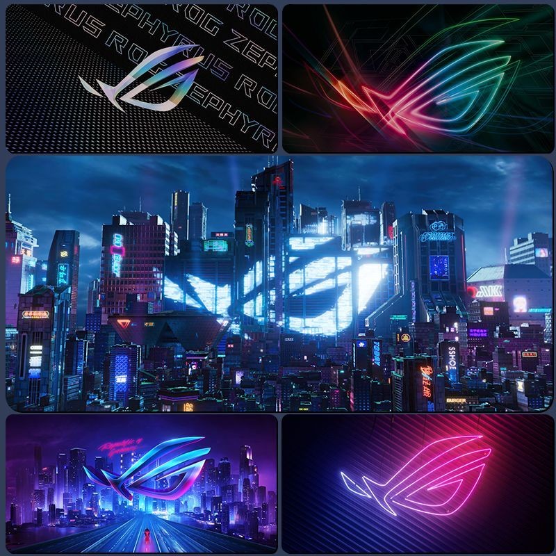 R ROG Mouse Pad ผู้เล่นขนาดใหญ่ Country Gaming Game Boy Keyboard Pad แผ่นรองโต๊ะโน๊ตบุ๊คนักเรียน