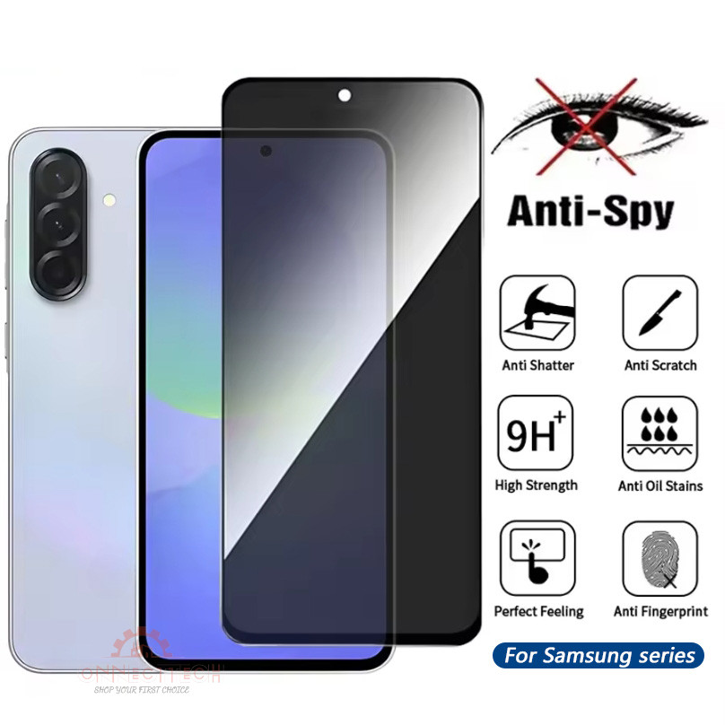ฟิล์มกระจกกันมองกันเสือก For ฟิล์ม samsung a55 5g A54 A34 A12 A15 5G A05S A22 S24 Ultra A23 A13 A14 