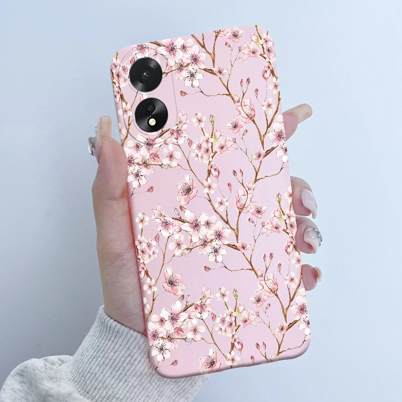 สําหรับ OPPO A38 4G CPH2579 กรณีน่ารักการ์ตูน Panda ดอกไม้รูปแบบ Candy สีซิลิโคนนุ่มโทรศัพท์ปกหลังสําหรับ OPPO A18 CPH2591 ปลอก ราคา ถูกที่สุด ดีลบีเคเค แกลเลอรีภาพที่ 6