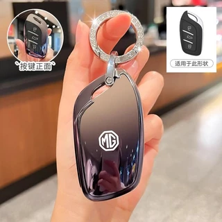 Tpu รถสมาร์ทคีย์สําหรับ MG4 MG5 MG6 MG ZS EV HS EHS ZX GT คีย์ป้องกันพวงกุญแจอุปกรณ์เสริม