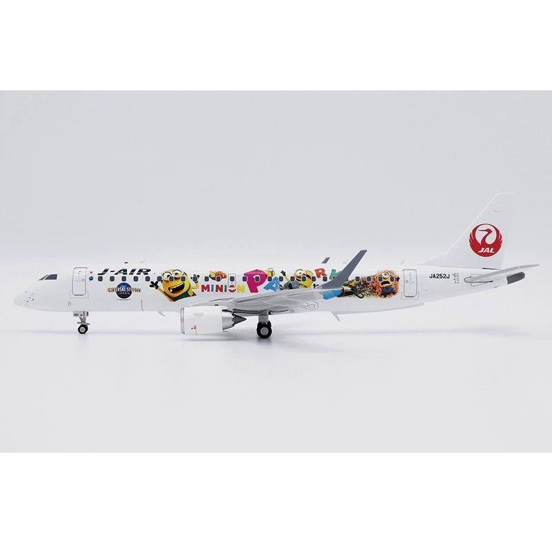 JC Wings 1: 200 Japan Airlines ERJ-190 JA252J โมเดลเครื่องบินโลหะผสม