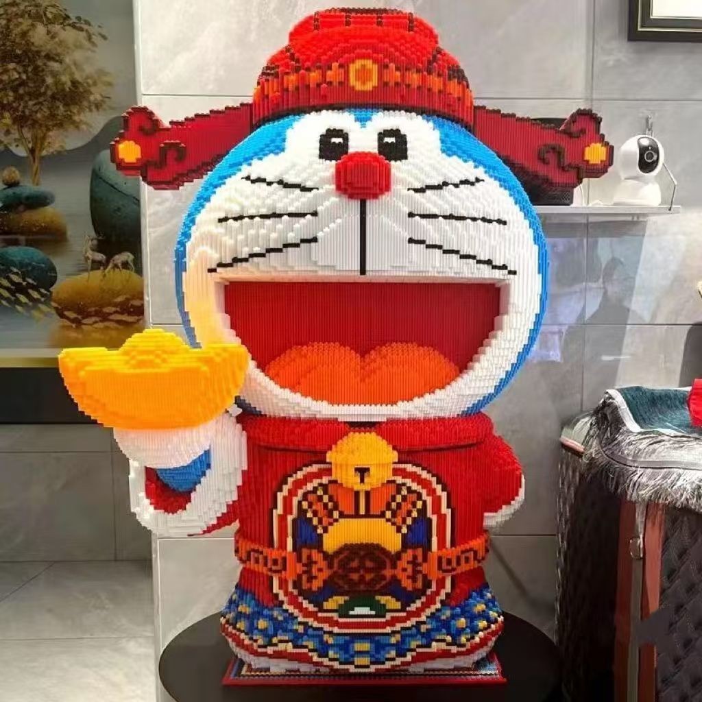 โดราเอมอนเทพเจ้าแห่งความมั่งคั่งปริศนาเลโก้เครื่องประดับผู