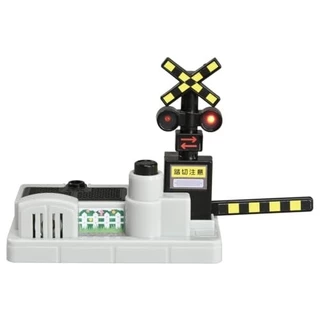 Takara Tomy "Tomica Tomica Town Sound Light Train Crossing" Mini Car Toy for Ages 3 and Up