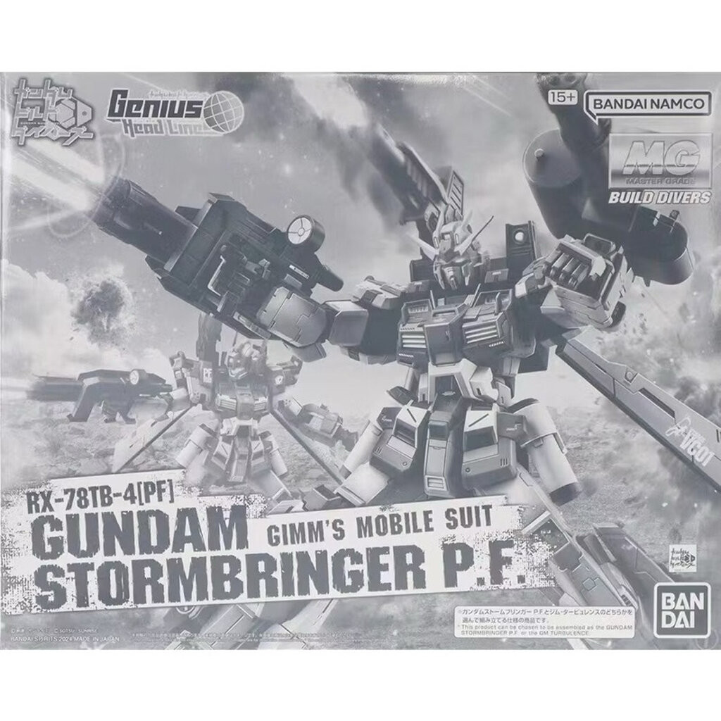 MG PREMIUM BANDAI RX-78TB-4[PF] Gundam Stormbringer P.F.