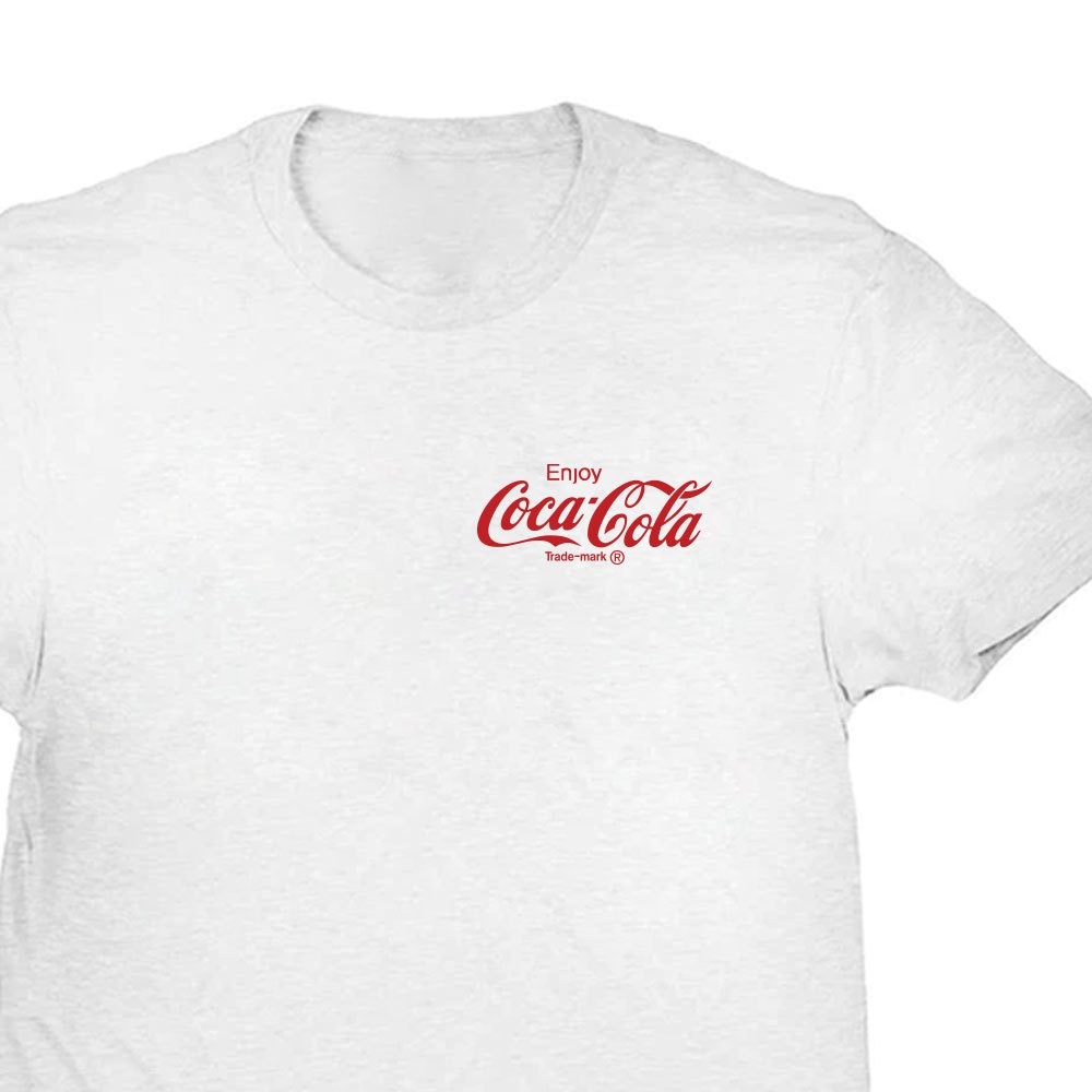 Coca Cola Soft Drink เสื้อยืดแฟชั่นวินเทจ