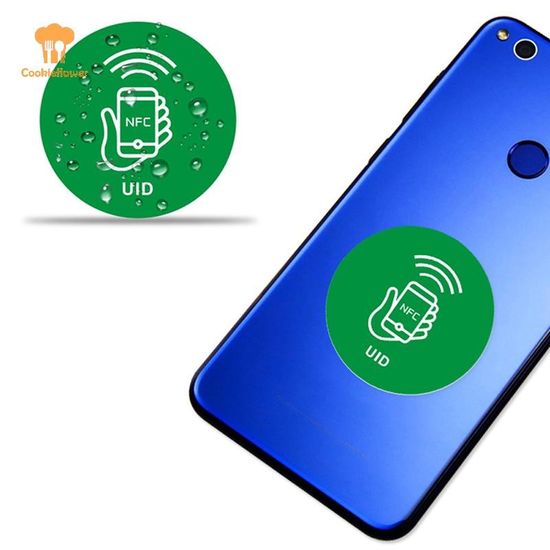Ckfr 1 ชิ้น UID เปลี่ยนสติกเกอร์ RFID แท็กบล็อก 0 เขียนได้ 13.56Mhz Anti Metal ใหม่