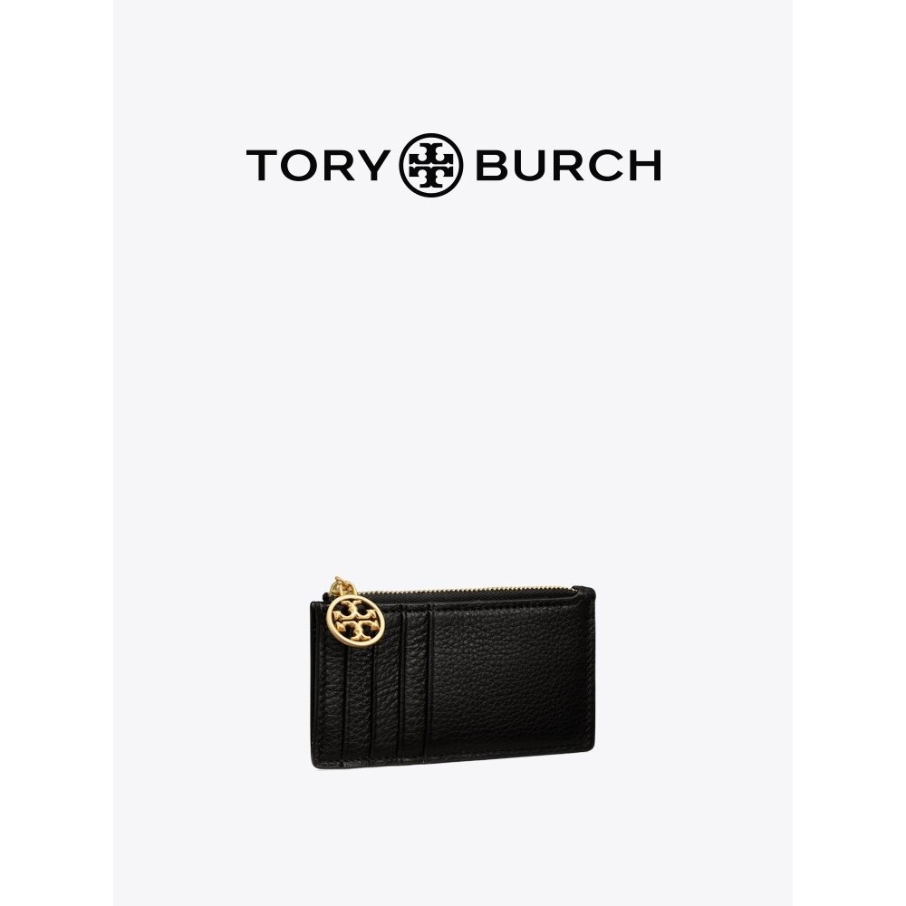 TORY burch/outlet กระเป๋าใส่บัตรหนังมิลเลอร์134554