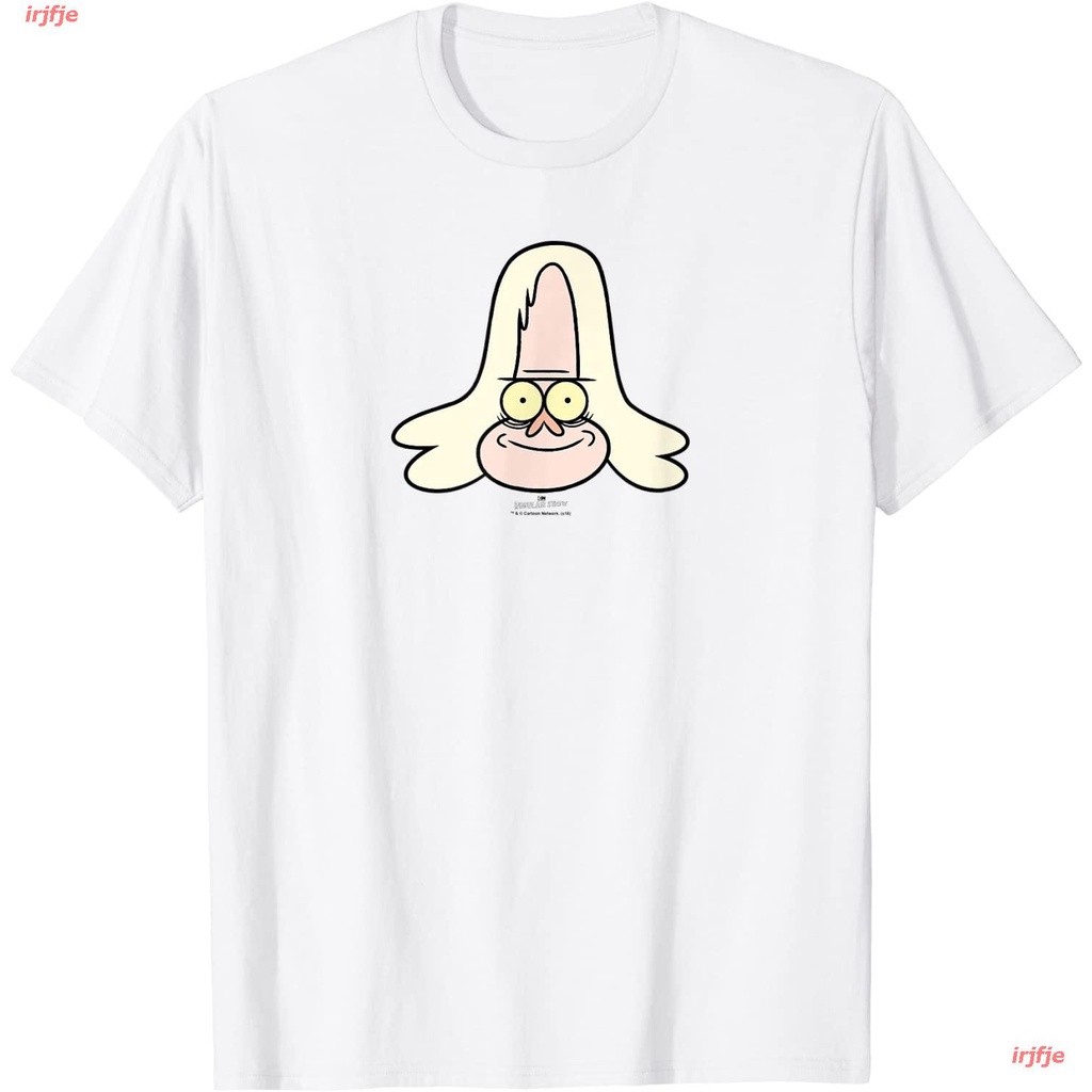 เสื้อยืดผ้าฝ้ายกราฟิก Regular Show Skips สําหรับผู้ชาย