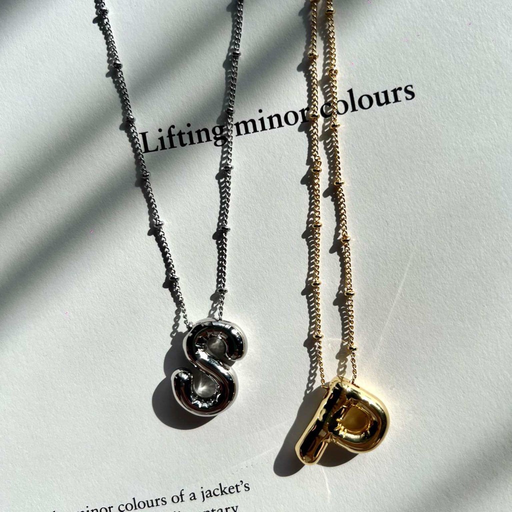 seven days a week BUBBA ALPHABET NECKLACE