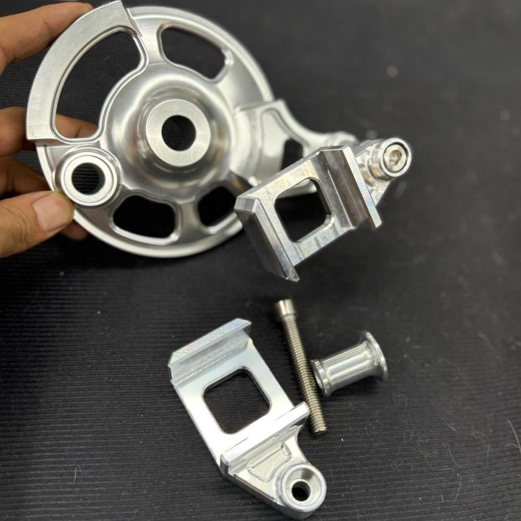 ขายึดดั้มcnc kr  ขายึดฝาดั้ม สำหรับสวิงอามกล่องเล็ก DKT [ TBZM0001 ] ใส่เวฟได้ครับ ต้องเอาไปแปลงเอง