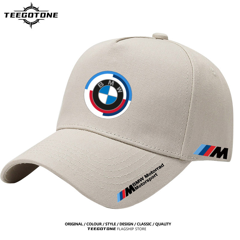 Bmw 40th Anniversary Logo Baseball Hat หมวกบังแดดผ้าฝ้ายผู้ชายดูดซับเหงื่อ