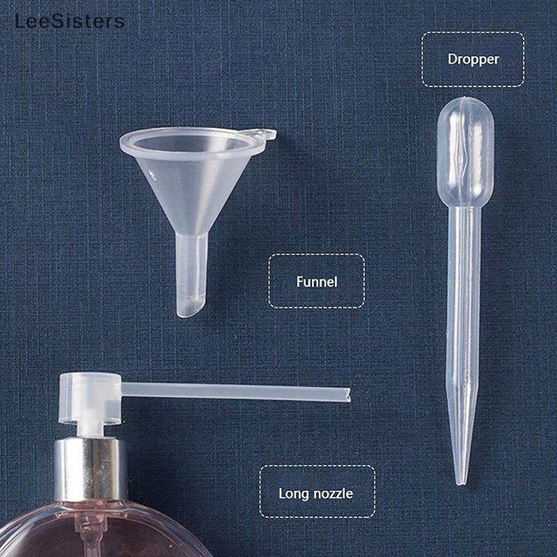 Leesisters Perfume Refill Tools Kit Diffuser Funnels เครื่องจ่ายปั๊มเครื่องสําอางแบบพกพา MY