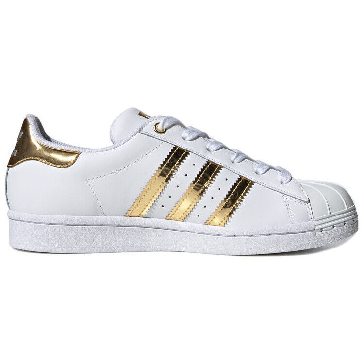 adidas Superstar Metal Toe White Gold Metallic - FV3330