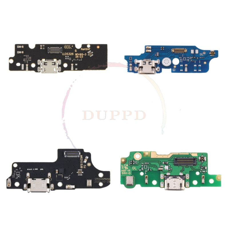 1pcs USB ชาร์จพอร์ต Flex สําหรับ Motorola Moto E3 E4 E4T E4 E6 E7 Plus E5 E6 Play Go E6s Dock Connec