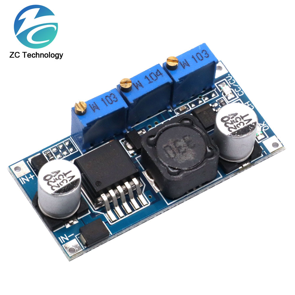 Lm2596 DC-DC Step Down CC CV โมดูลจ่ายไฟ LED Driver เครื่องชาร์จแบตเตอรี่ปรับ LM2596S แรงดันไฟฟ้ากระ
