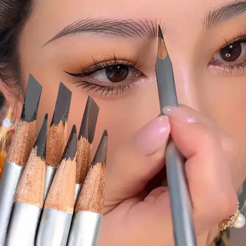 ดินสอเขียนคิ้วติดทนนาน Professional Microblading ดินสอ Tattoo กันน้ํา Art Tint แต่งหน้า Eye Brow ปากกา Enhancers เครื่องมือเครื่องสําอาง