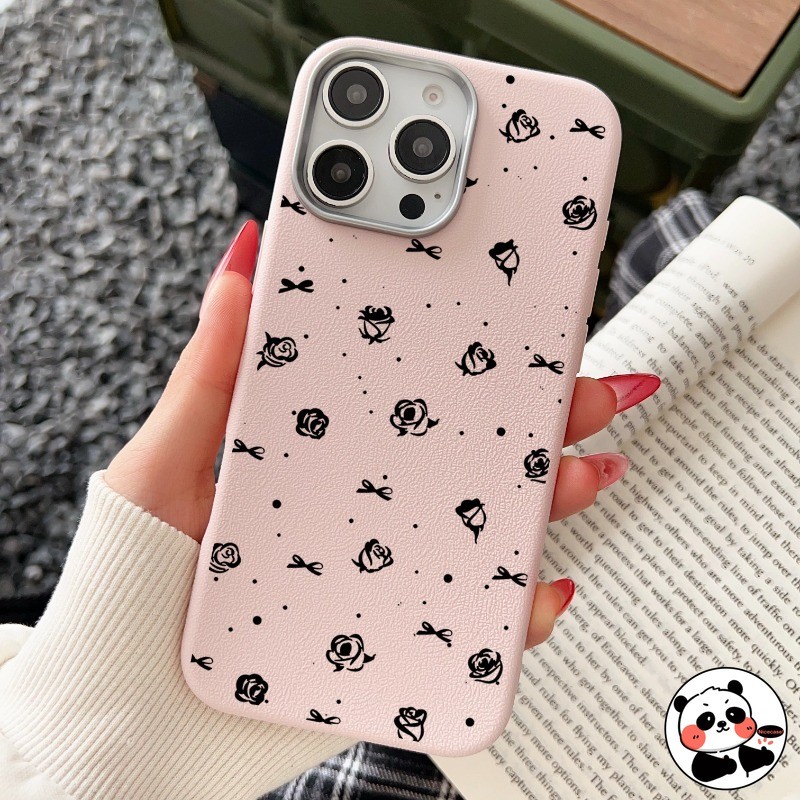 Elegance ปลอกหนังสําหรับ Realme 14 Pro Plus C75 8 8S Q3 Q3i Narzo 30 C2 5G 4G ปกหลัง Ins สไตล์น่ารัก