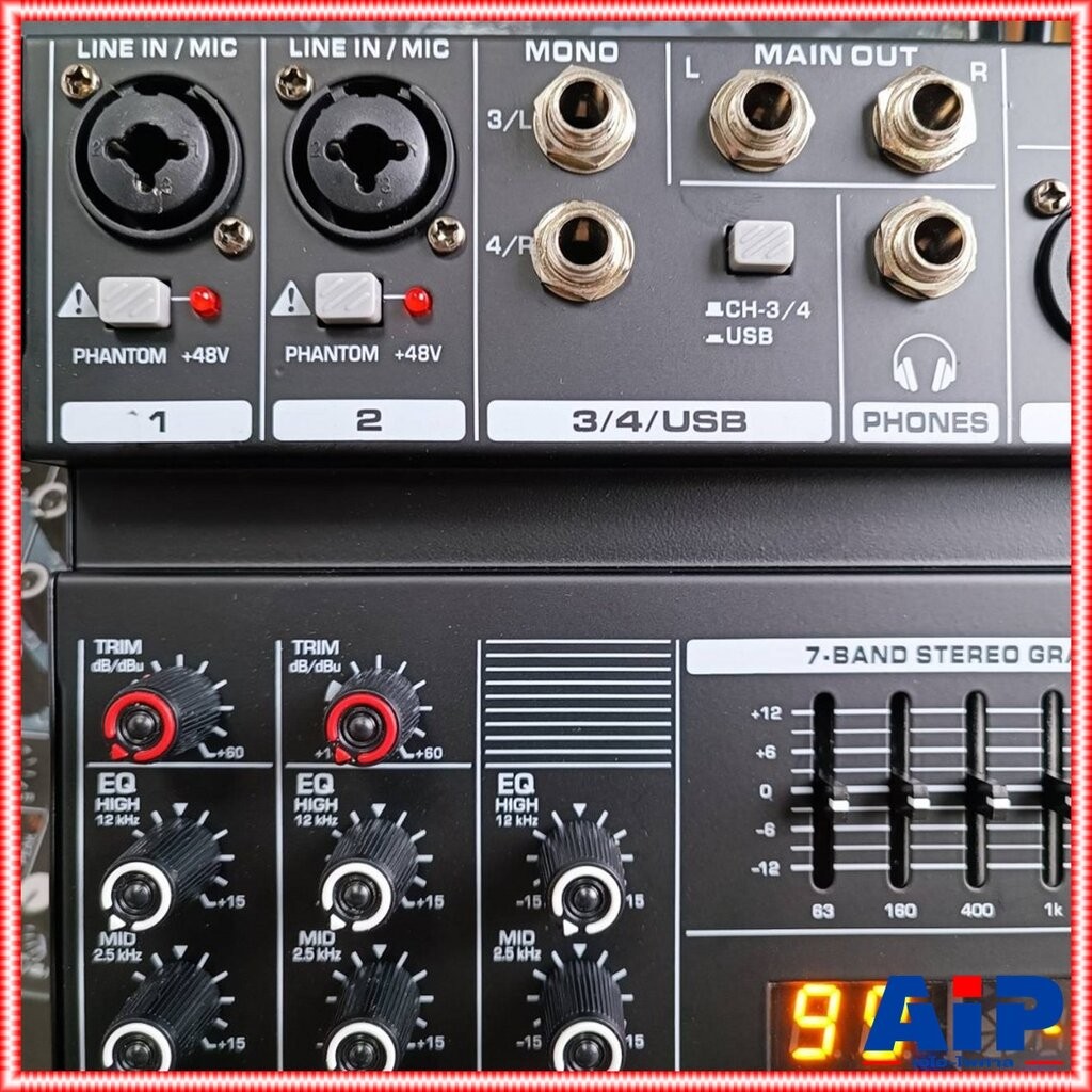 TADA CHAMP-4 MIXER มิกเซอร์อนาล็อก 4 แชนแนล บลูทูธ Bluetooth mixer เอฟเฟคแท้ ธาดา TA DA CHAMP 4 CHAMP4 เอไอ-ไพศาล